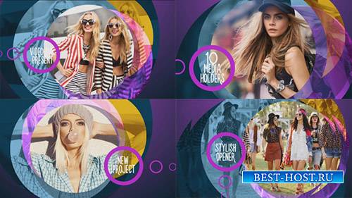 Яркие Круги - Project for After Effects (Videohive) Яркие Круги - Project for After Effects (Videohive)