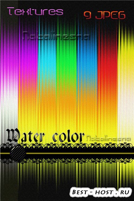Акварель - Текстуры для Photoshop / Water color textures for Photoshop