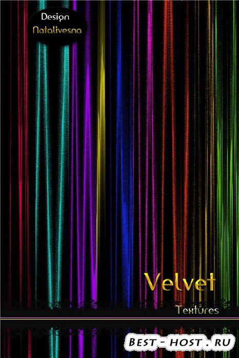 Бархатные текстуры для Photoshop / Velvet textures for Photoshop