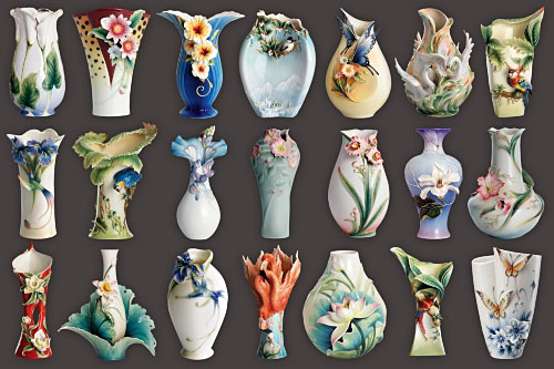 Клипарт - Декоративные вазы