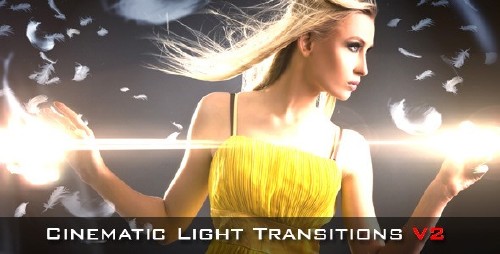 Cinematic light transitions v2 10 pack