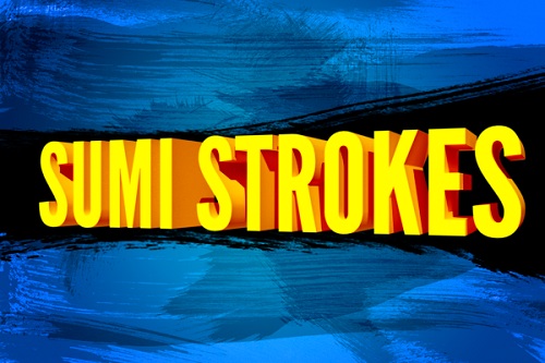 Набор кисточек для фотошопа - Sumi Strokes