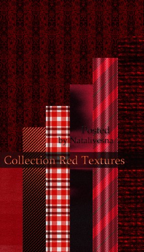 Текстуры – Красный узор