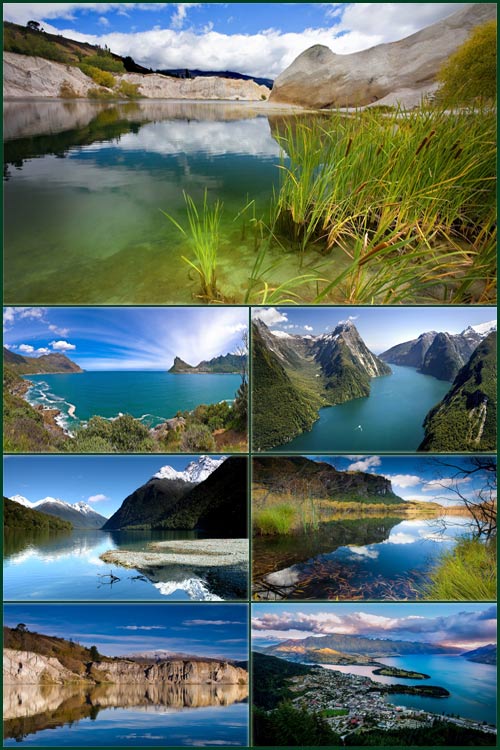 Обои красивые пейзажи - Новая Зеландия