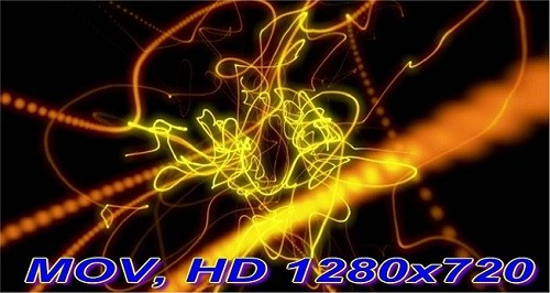 Футаж Золотые струны HD (720p)