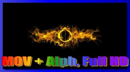 Волшебные формы огня HD (alph)