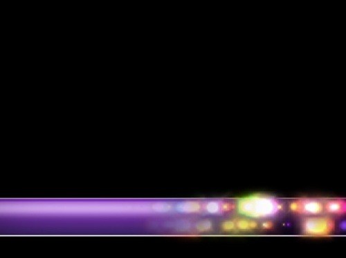 Футаж-подложка для текста с огоньками на фиолетовой полосе (alpha)