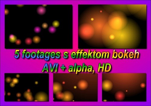 Подборка HD футажей с эффектом бокеx (alpha)