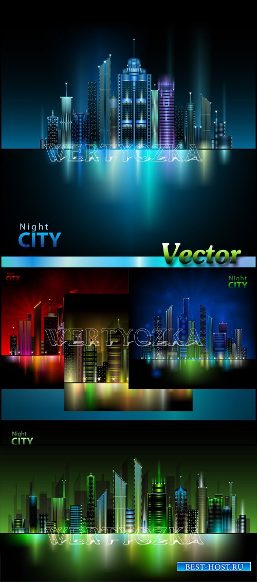 Огни ночного города / Night city, night glow