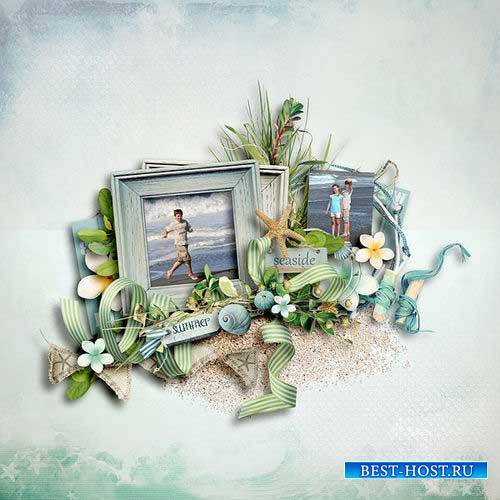 Морской скрап-комплект - Тропический рай