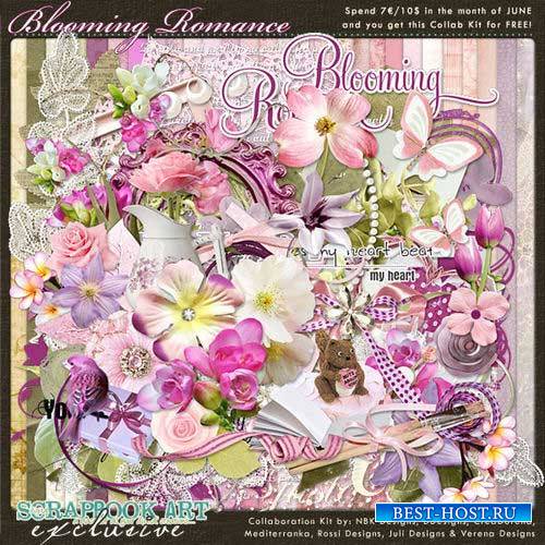 Цветочный скрап-комплект - Цветущая романтика