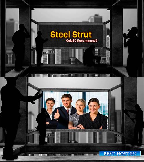 Проект для After Effects - Steel Strut