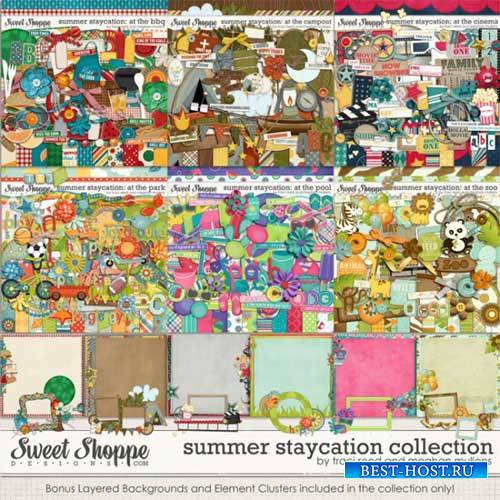 Летний скрап-комплект - Summer Staycation Collection