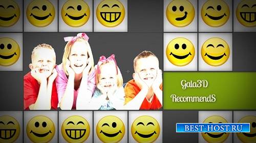 Проект - Smiley Blocks для After Effects