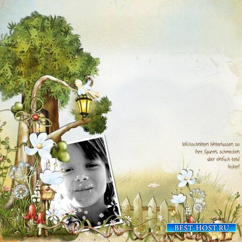 Детский сказочный скрап-комплект - Дорога в страну чудес