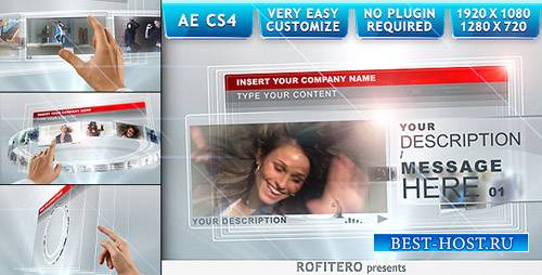 Touch Screens - Project for After Effects (Videohive)