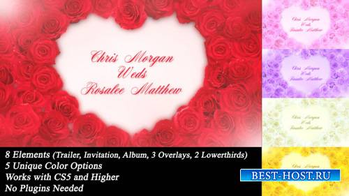 Wedding Roses - Project for After Effects (Videohive)