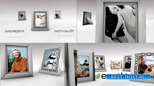 White Photo Gallery - Project for After Effects (Videohive)