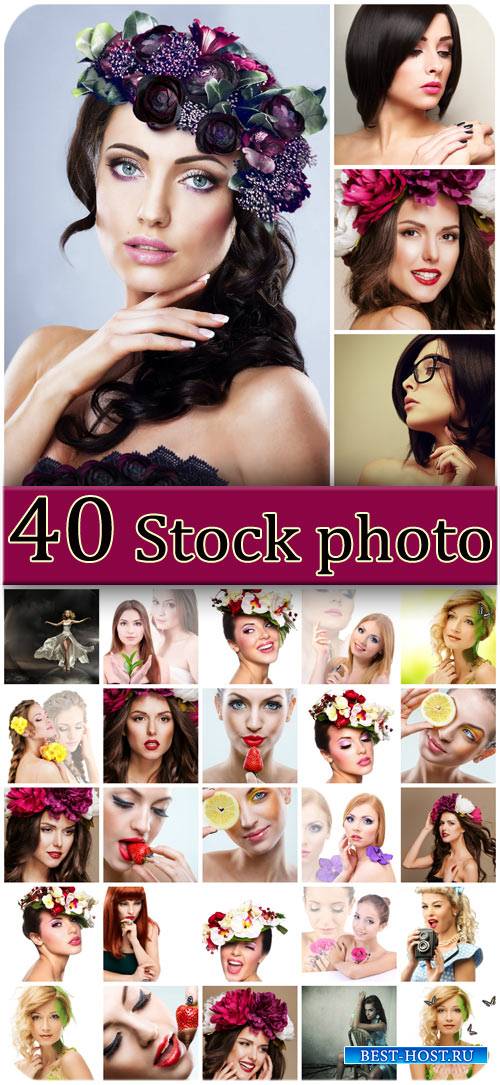 Девушки, красота, гламур / Girls, beauty, glamor - Stock photo