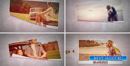 Simple & Clean Paper Slideshow - Project for After Effects (Videohive)