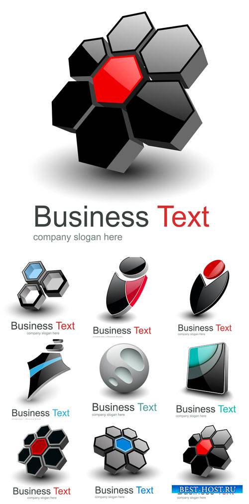 Бизнес логотипы в векторе / Business, different logos vector