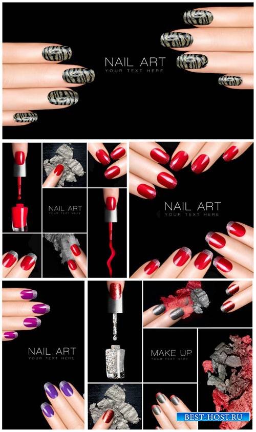 Маникюр, лак для ногтей / Manicure, nail polish - Stock photo #1