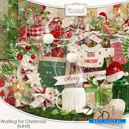 Новогодний скрап-комплект - В ожидании Рождества