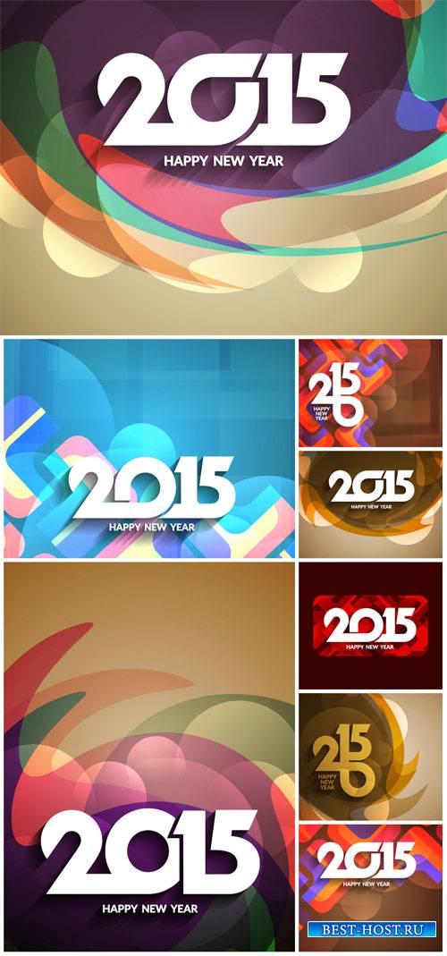 Vector backgrounds 2015, abstraction #2