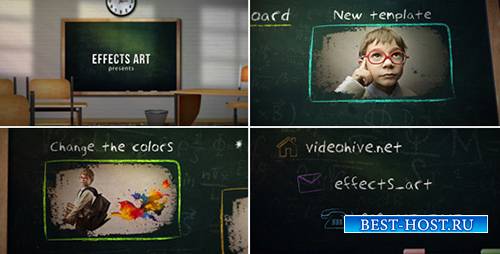 School Chalkboard - Project for After Effects (Videohive)