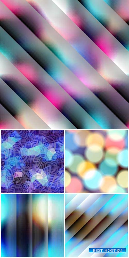 Vector backgrounds, color abstraction, glare