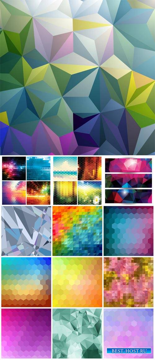 Abstract background, vector backgrounds with different texture