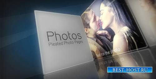 Pleated Photo Pages - Project for After Effects (Videohive)