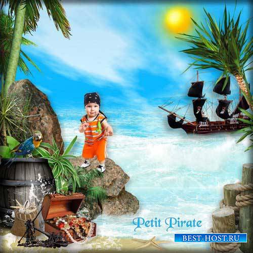 Пиратский скрап-комплект - Тропический денёк