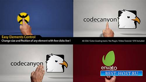 Classic Hands Logo Reveal Intro - Project for After Effects (Videohive)