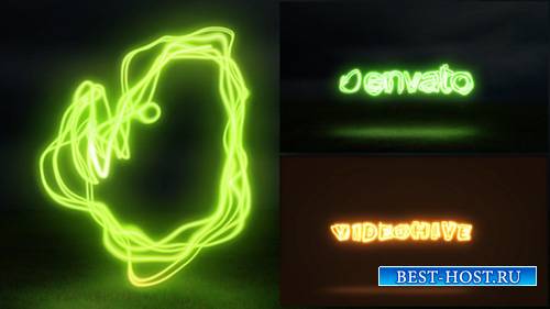 Light Painting Logo - Project for After Effects (Videohive)