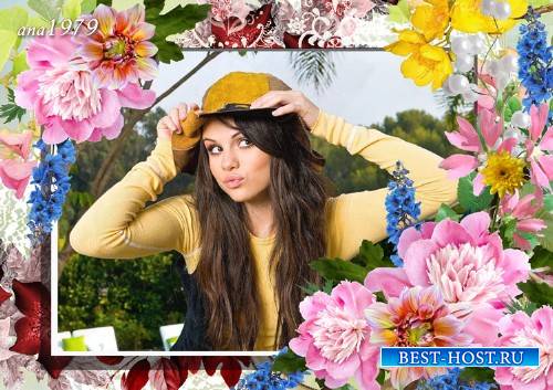 Рамка для photoshop - Магия цветов