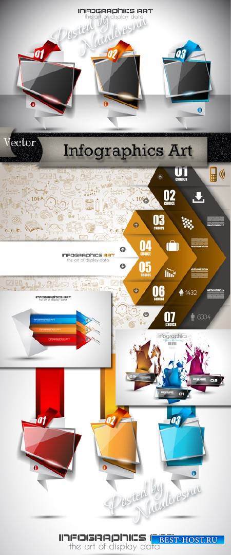 Infographics Art in Vector # 13