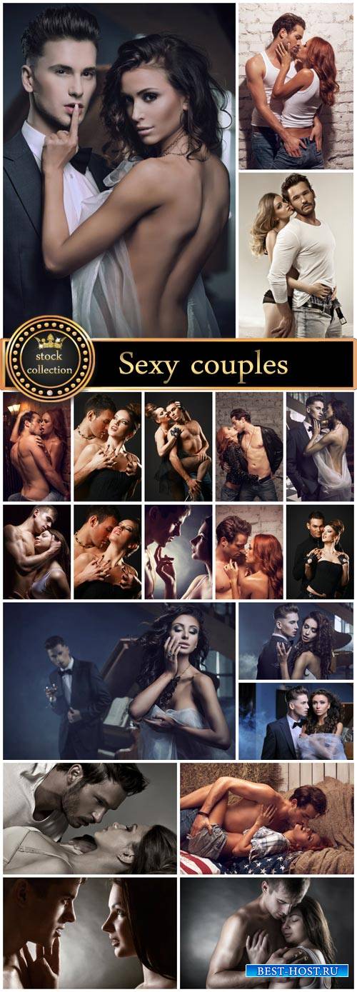Sexy couples - stock photos