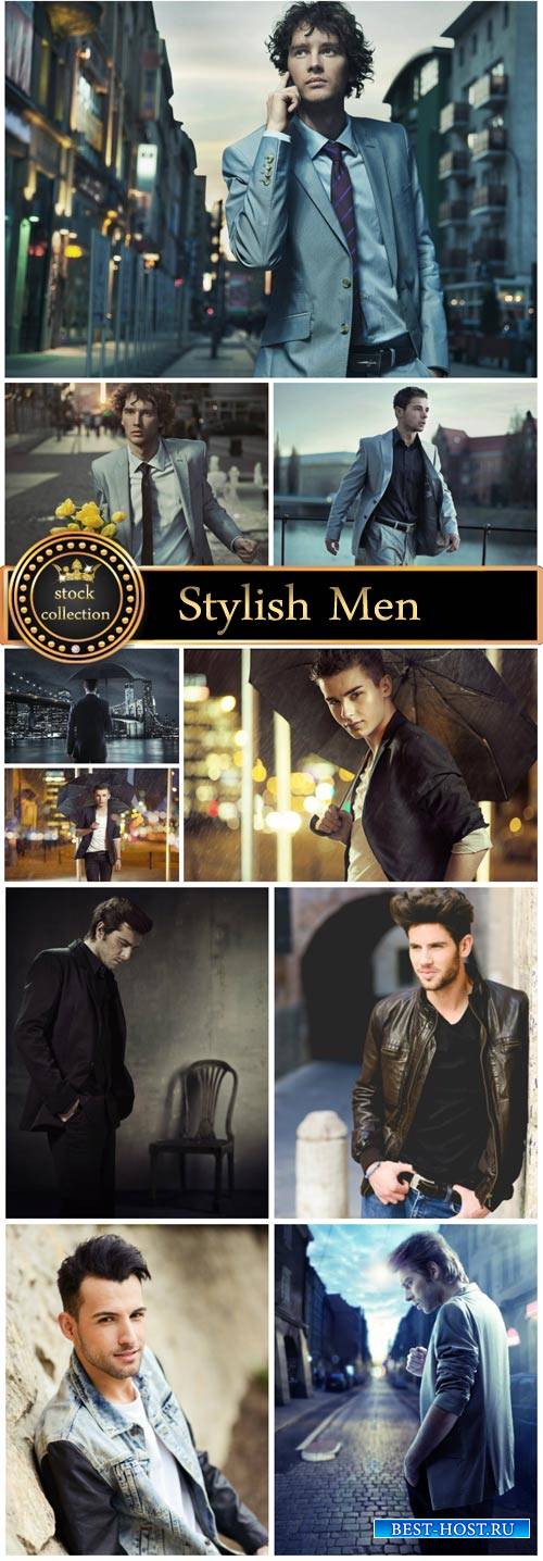 Stylish Men - stock photos