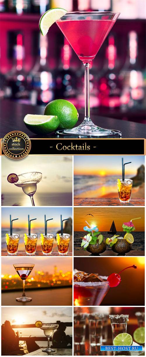 Cocktails, Martini - stock photos