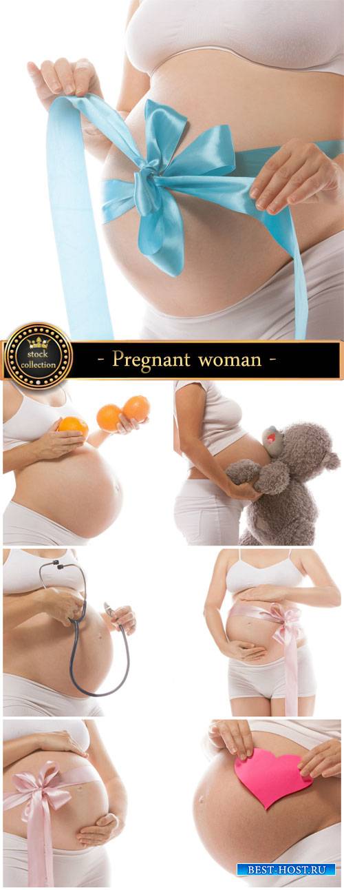 Pregnant woman - Stock Photo
