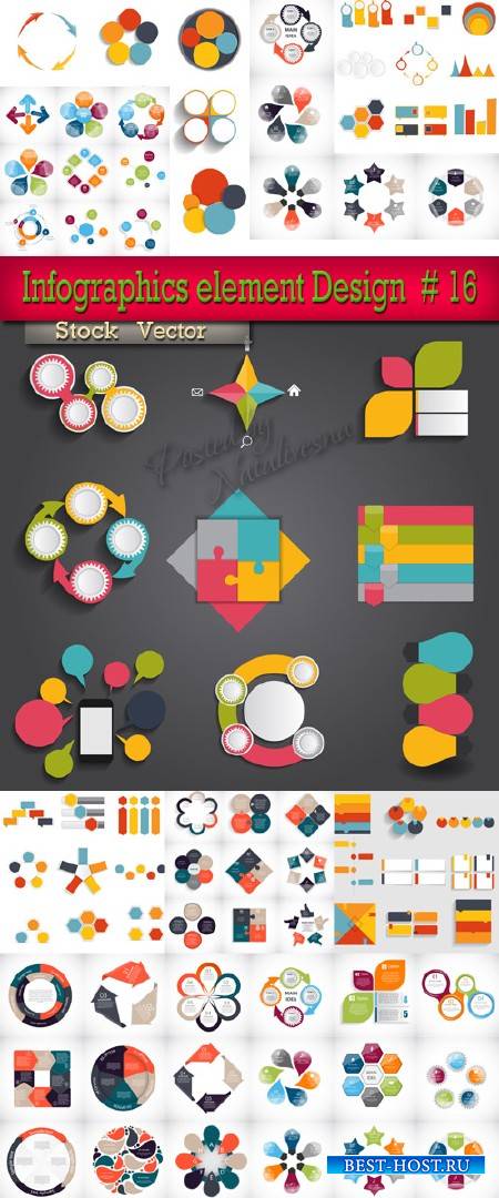 Infographics element Design in Vector # 16