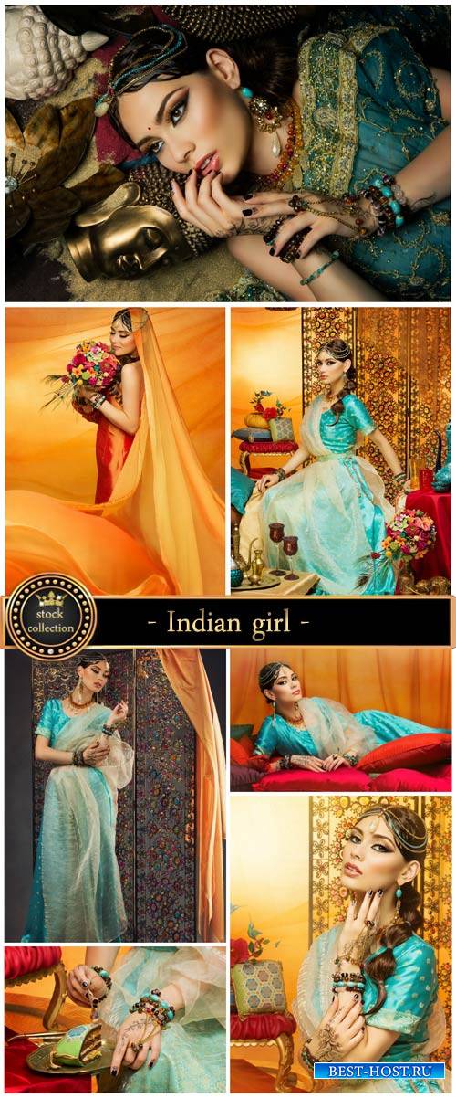 Indian girl - stock photos