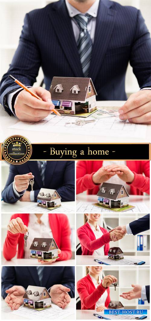 Buying a home, business deal - Stock photo
