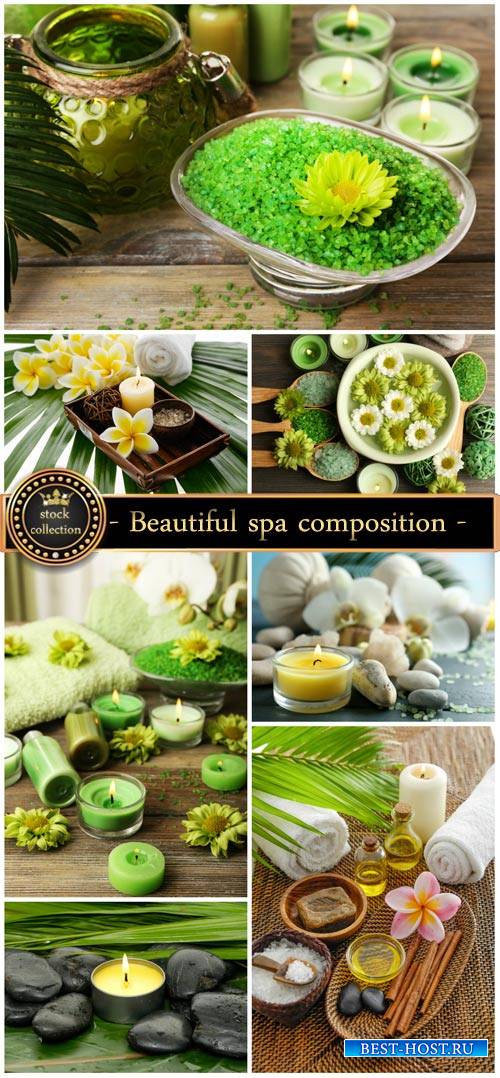 Beautiful spa composition - Stock Photo