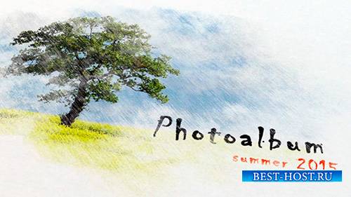 Pencil Watercolor Photo Album - Project for After Effects (Videohive)
