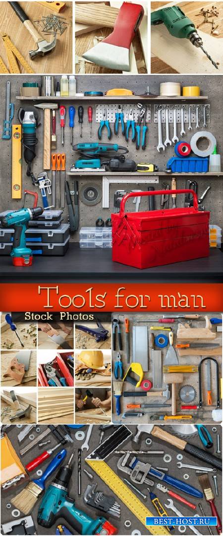 Набор инструментов для настоящего мужчины – Stock photo