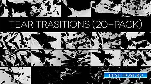 Tear Transitions (Pack of 20) - Motion Graphics (Videohive)