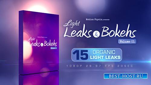 Light Leaks and Bokehs Vol 1 - Motion Graphics (Videohive)