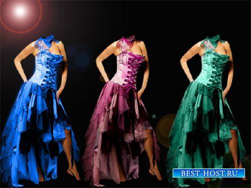 Шаблон для девушек - Платье вашего цвета